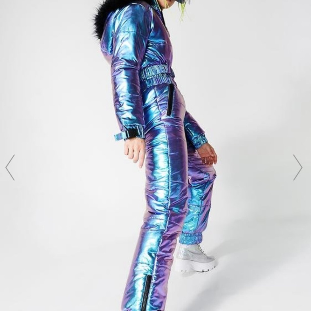 Metallic Ski suit